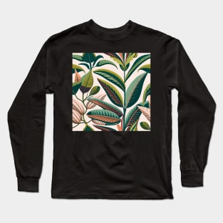 Vintage botanical shirt Long Sleeve T-Shirt